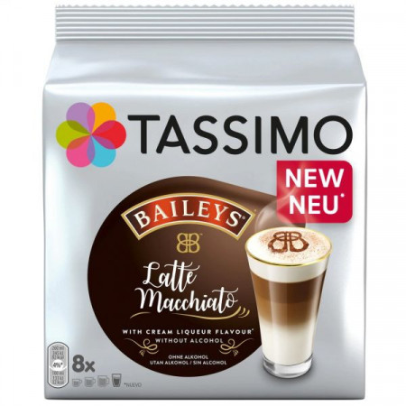 Tassimo Baileys Latte Macchiato Capsule Cafea 8 capsule x 26.5g
