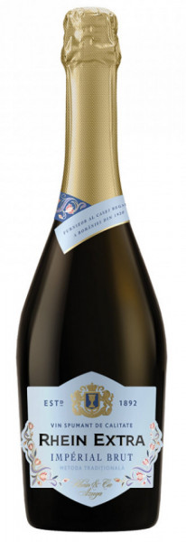 The Iconic Estate Rhein Extra Imperial Brut Vin Spumant Alb 13% Alcool 750ml