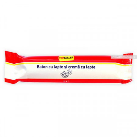 TopSeller Baton cu Lapte si Crema cu Lapte 46g
