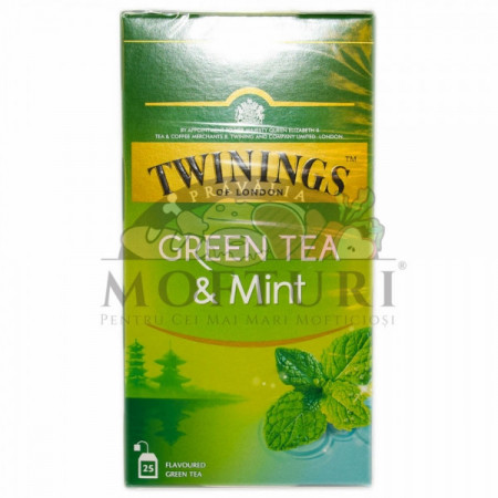 Twinings Ceai Verde&Menta 25X1,5G