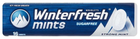 Winterfresh Bomboane Mentolate cu Aroma de Menta Strong 28g