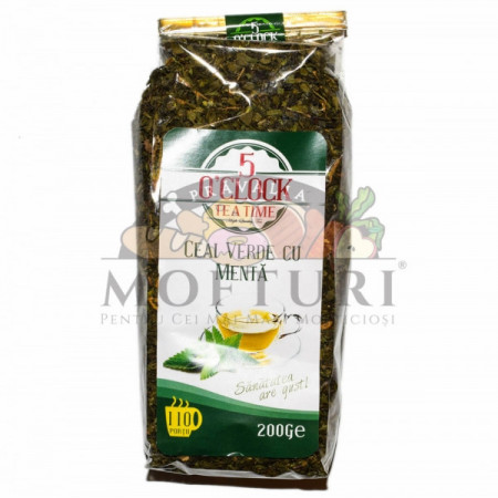 5 O'Clock Ceai Verde Menta 200G