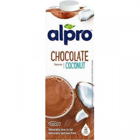 Alpro Bautura din Nuca de Cocos cu Aroma de Ciocolata si Adaos de Calciu si Vitamina D 1L