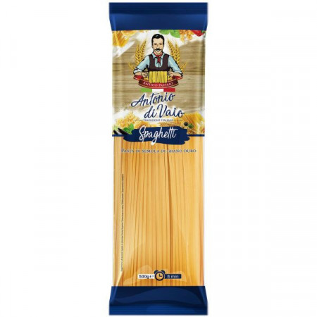 Antonio di Vaio Spaghetti Paste Fainoase din Faina de Grau Dur 500g
