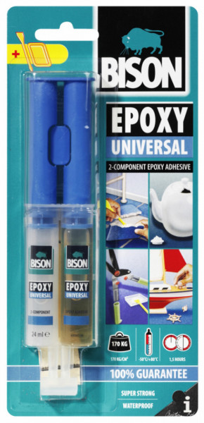 Bison Adeziv Bicomponent Universal Epoxy 2x12ml