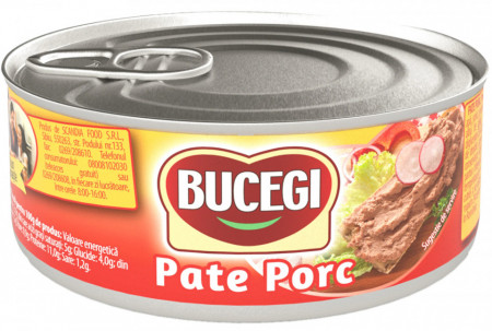 Bucegi Pate de Porc 120g