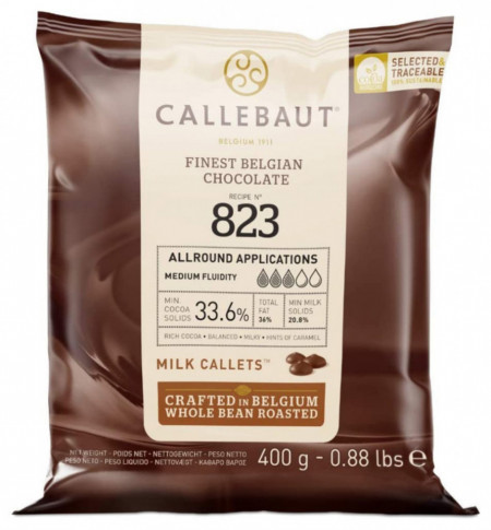 Callebaut Ciocolata cu Lapte 400g