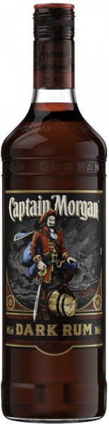 Captain Morgan Dark Rum Rom 40% Alcool 700ml