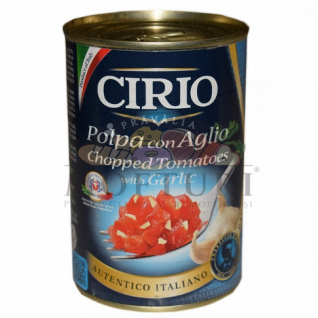 Cirio Pulpa De Rosii Cu Usturoi 400G