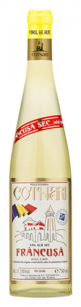 Cotnari Clasic Francusa Vin Alb Sec 13% Alcool 750ml