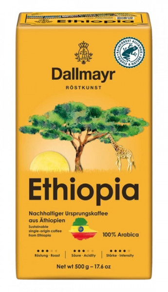 Dallmayr Ethiopia Cafea Macinata Prajita 500g