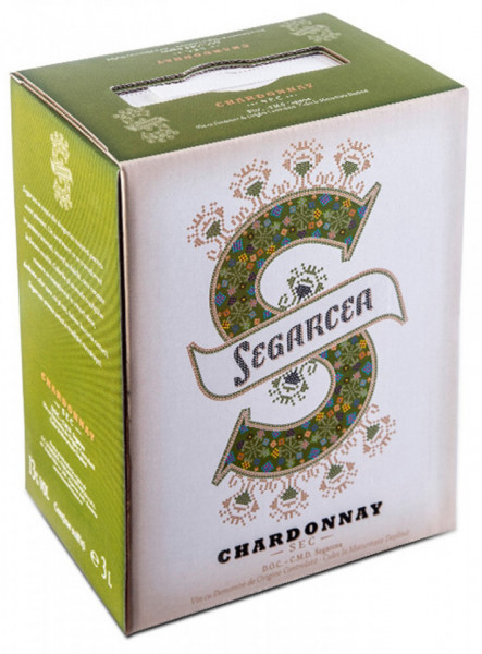 Domeniul Coroanei Segarcea Chardonnay Vin Alb Sec 12.5% Alcool 3L
