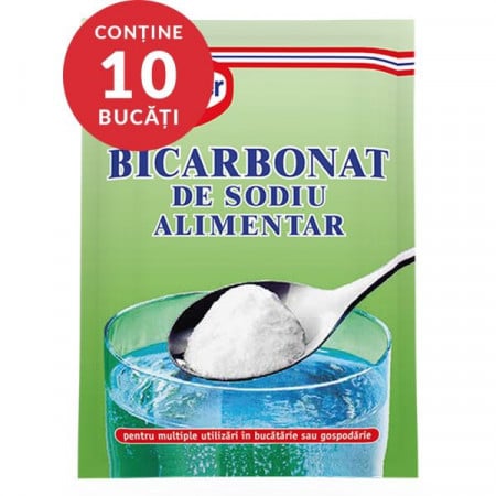 Dr.Oetker Bicarbonat de Sodiu Alimentar 10bucati x 50g