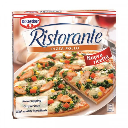 Dr.Oetker Pizza Ristorante Pollo cu Carne de Pui 355g