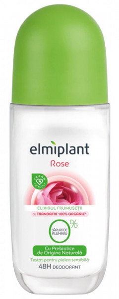 Elmiplant Rose Elixirul Frumusetii Deodorant Roll-On 50ml