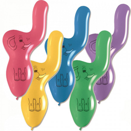Endless Baloane din Latex in forma de Elefant 90cm 10buc