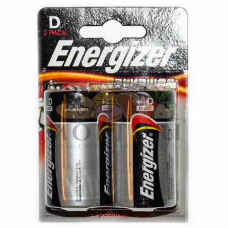 Energizer Baterii Alcaline R20 Power Pachet 2 Bucati