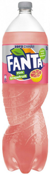 Fanta Grapefrut Roz Bautura Racoritoare Carbogazoasa Zero Zahar 2L