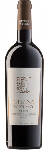Gitana Winery Merlot Cabernet Sauvignon Vin Rosu Sec 14.5% Alcool 750ml