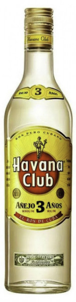 Havana Club Rom Anejo Blanco 3 Ani 40% Alcool 700ml