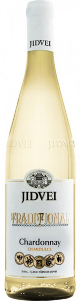 Jidvei Traditional Chardonnay Vin Alb Demidulce 12% Alcool 750ml