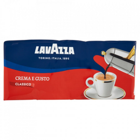 Lavazza Crema E Gusto Classico Cafea Macinata Prajita 4x250g