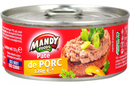 Mandy Pate de Porc 120g