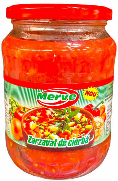Merve Zarzavat de Ciorba 720ml