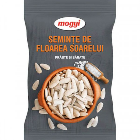 Mogyi Seminte de Floarea Soarelui Prajite si Sarate 160g