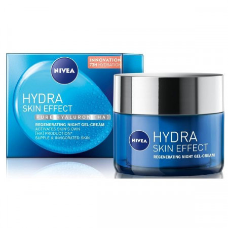 Nivea Hydra Skin Effect Gel Crema Revigoranta de Zi pentru 72H de Hidratare 50ml
