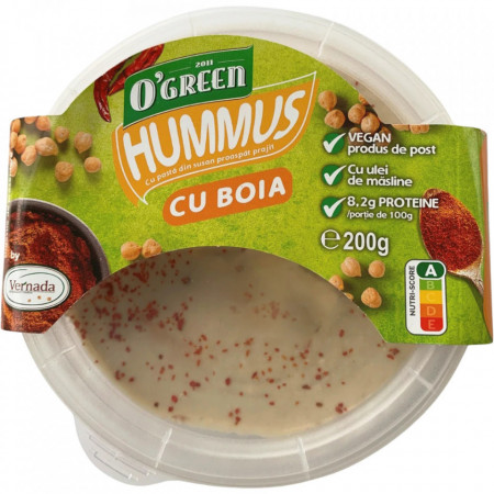 O'Green Hummus cu Boia 200g
