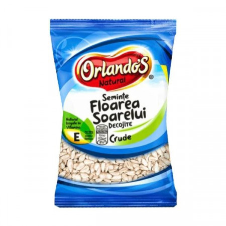 Orlando’s Natural Seminte de Floarea Soarelui Decojite Crude 250g