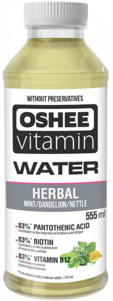 Oshee Apa cu Vitamine si Minerale Herbal 555ML