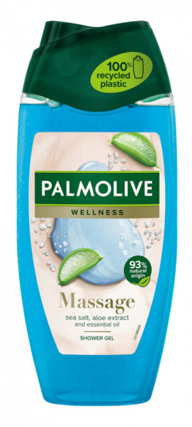 Palmolive Wellness Massage Gel de Dus cu Extract de Aloe Sare de Mare si Uleiuri Esentiale 500ml