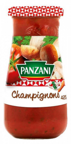 Panzani Sos Gatit de Tomate cu Ciuperci 425g