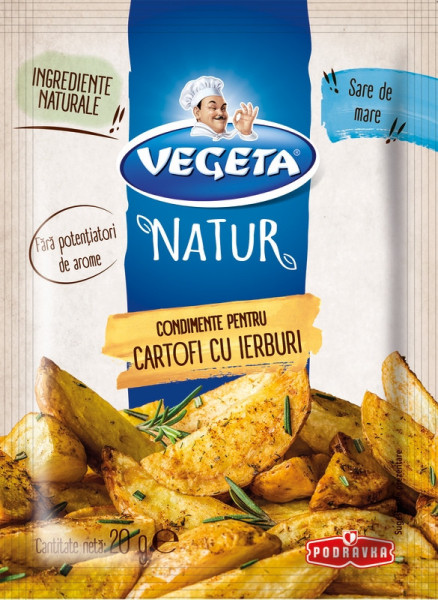 Podravka Vegeta Natur Condimente pentru Cartofi cu Ierburi 20g