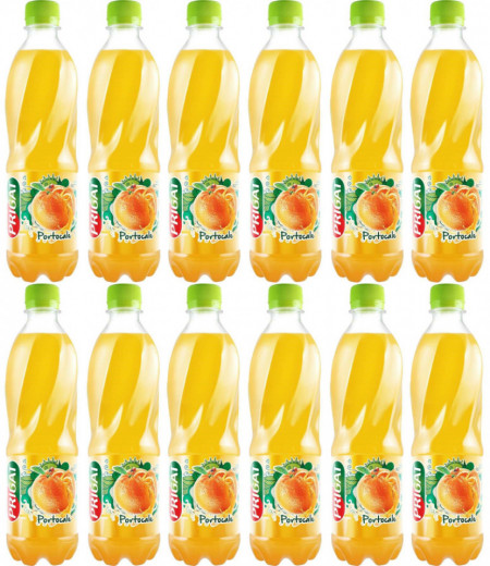 Prigat Bautura Racoritoare Necarbonatata cu Portocala 12 buc x 500ML
