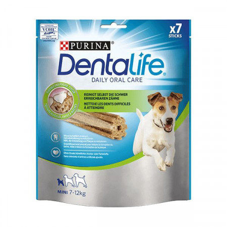 Purina Dentalife Recompense pentru Câini de Talie Mică 7-12kg 7buc 115g