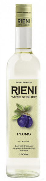Rieni Tarie de Bihor cu Aroma de Prune 40% Alcool 500ml
