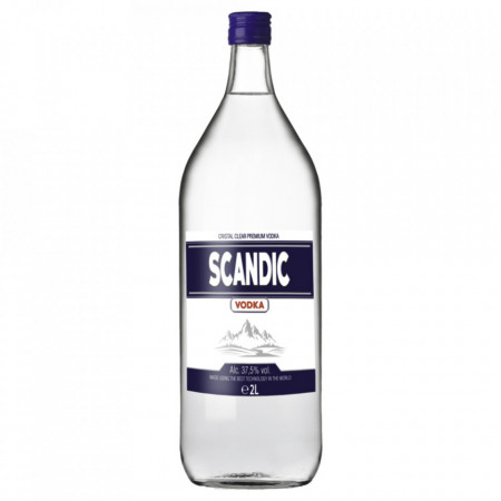 Scandic Blue Vodka 37.5% Alcool 2L