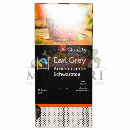 Tgq Ceai Negru Earl Grey Cu Aroma De Bergamota 25X2G