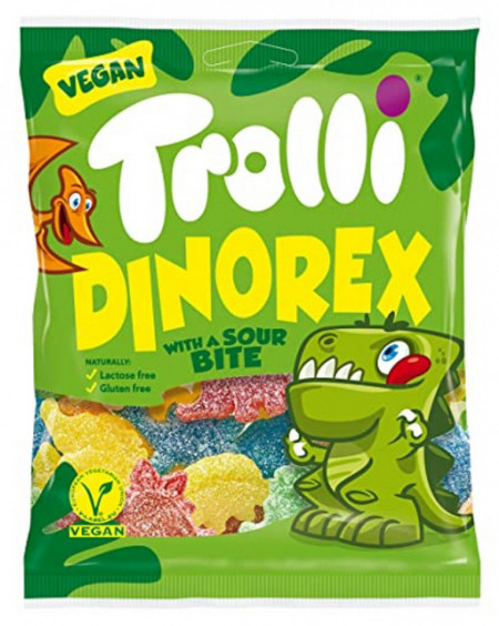 Trolli Dinorex Bomboane Gumate 100g