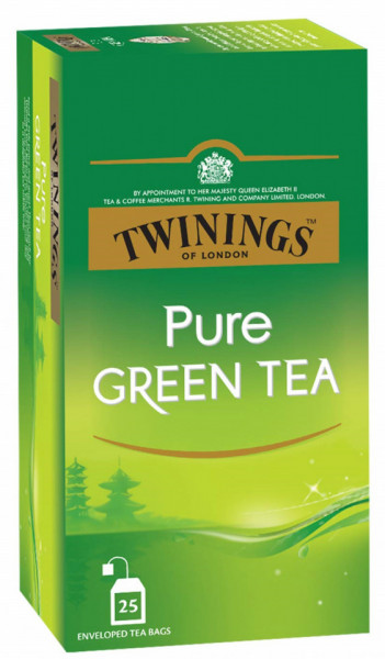 Twinings Ceai Verde Pur 25plicuri x 2g