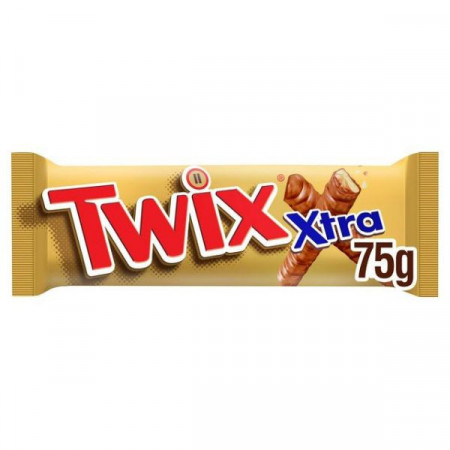 Twix Extra Twin Baton de Ciocolata 75g