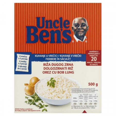 Uncle Ben’s Orez cu Bob Lung Prefiert 500g