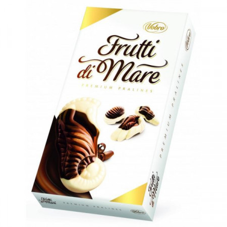 Vobro Praline de Ciocolata in forma de Fructe de Mare 90g