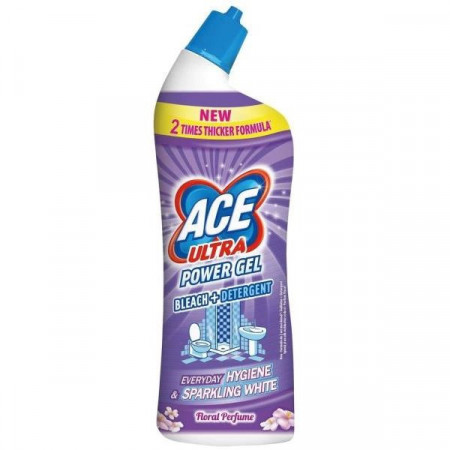 Ace Inalbitor si Degresant pentru Toaleta Ultra Power Gel Floral 750ml