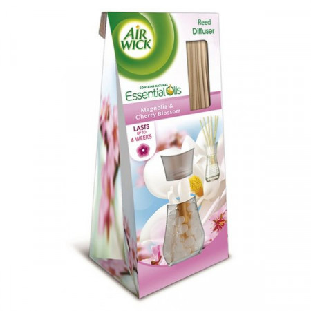 Air Wick Reed Difuser Odorizant de Camera Magnolie si Flori de Cires 25ml