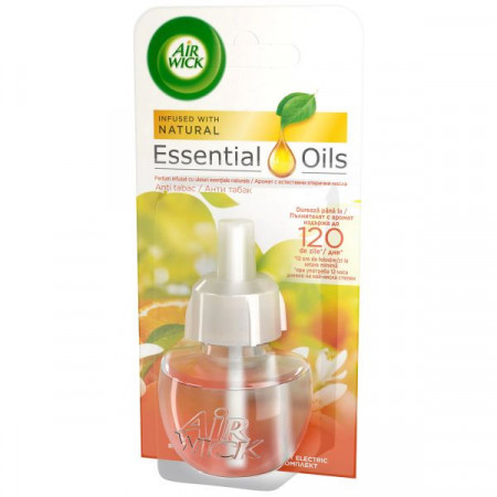 Air Wick Rezerva de Parfum pentru Aparat Electric Anti-Tabac 19ml
