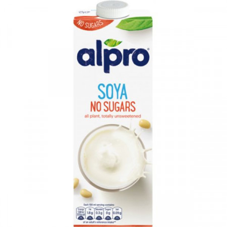 Alpro Bautura din Soia Neindulcita cu Adaos de Calciu si Vitamine 1L